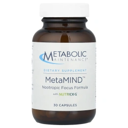 Metabolic Maintenance, MetaMIND ™, 30 капсул