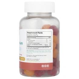 Chapter One, жевательные мармеладки с магнием, со вкусом малины и манго, 60 жевательных мармеладок