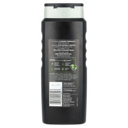 Nivea, Для мужчин, активное очищающее средство для душа, глубокое очищение, с натуральным углем, 500 мл (16,9 жидк. унц.)