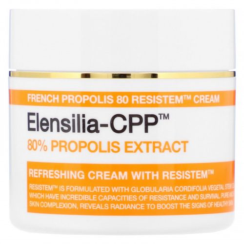 Elensilia, Elensilia-CPP, French Propolis 80 Resistem Cream, 50 g