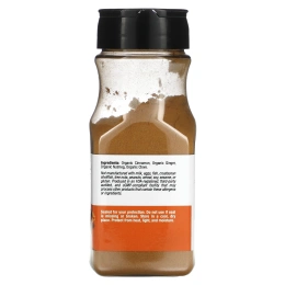 California Gold Nutrition, Foods, органические специи для тыквы, 142 г (5 унций)