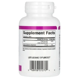 Natural Factors, Фолиевая кислота, 1000 мкг, 90 таблеток