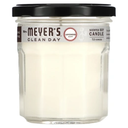 Mrs. Meyers Clean Day, Ароматические соевые свечи, с запахом лаванды, 7,2 унции