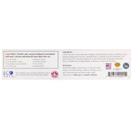 CORAL LLC, Coral White Toothpaste, Tea Tree, 6 oz
