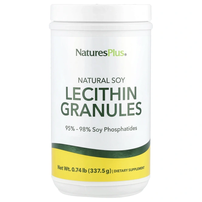 Nature's Plus, Гранулы лецитина, натуральная соя 12 унции (340 г)