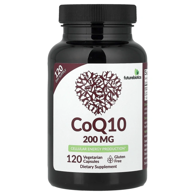 Futurebiotics, коэнзимQ10, 200 мг, 120 вегетарианских капсул