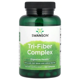 Swanson, Комплекс Tri-Fiber, 100 капсул