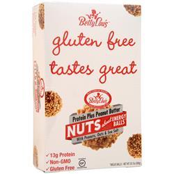 Betty Lou's, Орехи в виду энергетических шариков - Протеин Плюс Арахисовое Масло Без Глютена 12 шариков