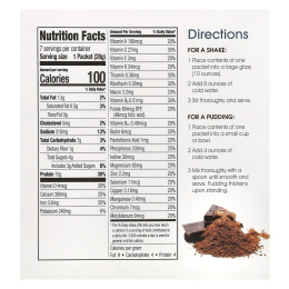 WonderSlim, коктейль, темный какао-крем, 7 пакетиков по 28 г