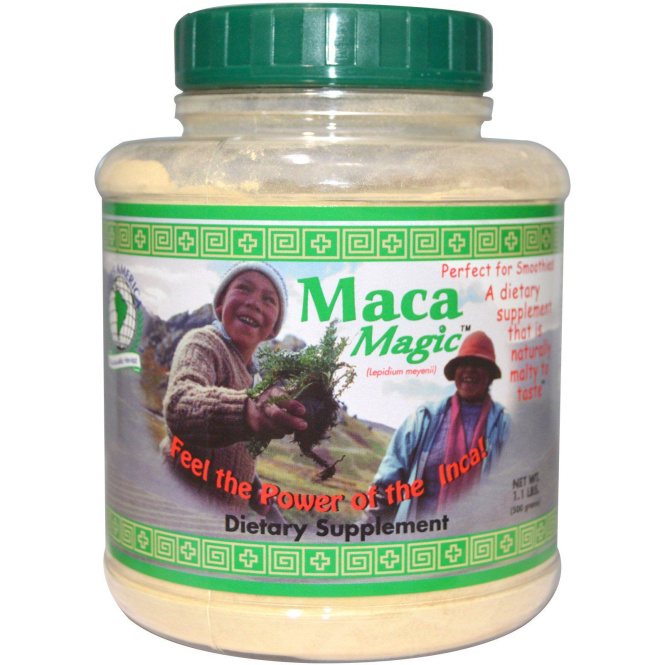 Maca Magic, Lepidium Meyenii, 1,1 фунта (500 г)