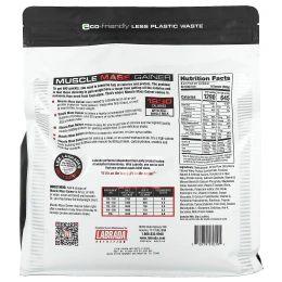 Labrada Nutrition, Средство набора мышечной массы с креатином, ваниль, 2722 г