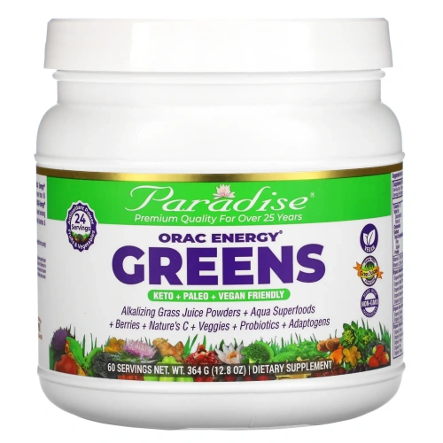 Paradise Herbs, ORAC-Energy Greens, 12,8 унции (364 г)