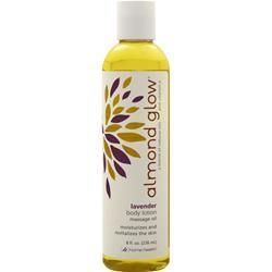 Home Health, Миндальное сияние Лосьон для тела Массажное масло Лаванда 8 жидких унций