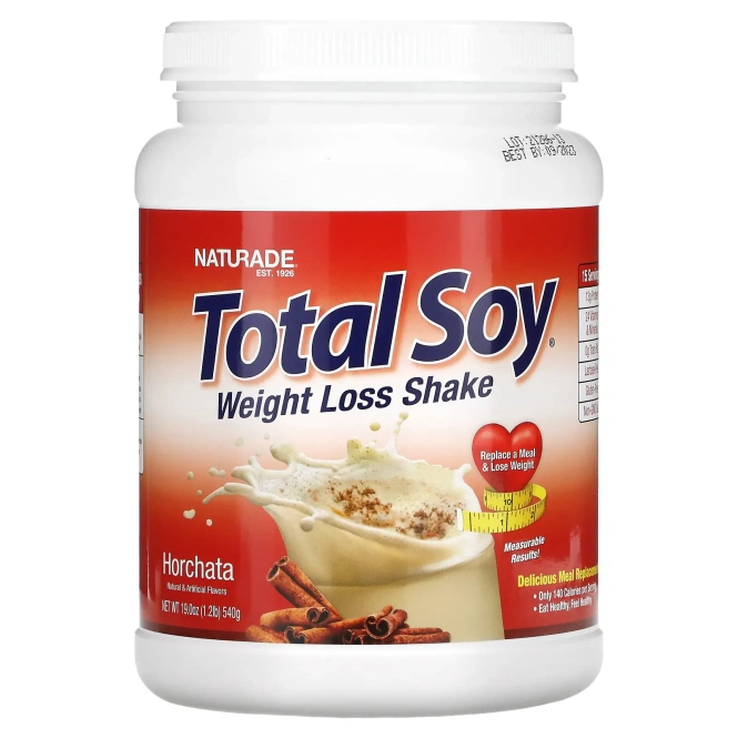 Naturade, Total Soy, коктейль для потери веса, оршад, 540 г (19,1 унц.)