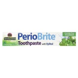 Nature's Answer, Periobrite Природная зубная паста, Прохладная мята, 4 oz (113.4г)