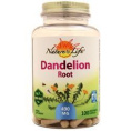 Nature's Life, Корень одуванчика (490 мг) 100 вег капсул