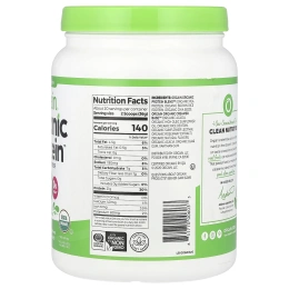 Orgain, Органический протеиновый порошок, полученный из растений, натуральный, неподслащенный, 1,59 фунта (720 г)