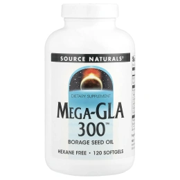 Source Naturals, Мега-ГЛК 300, 120 гелевых капсул