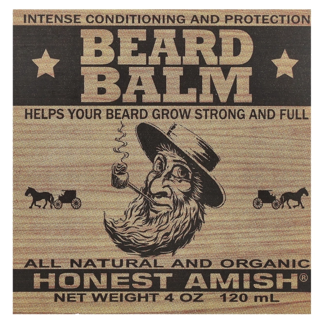 Honest Amish, Бальзам для бороды, 120 мл (4 унции)
