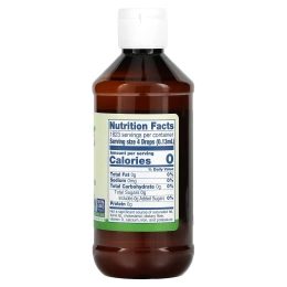NOW Foods, Better Stevia, органический жидкий бескалорийный подсластитель, 237 мл (8 жидких унций)