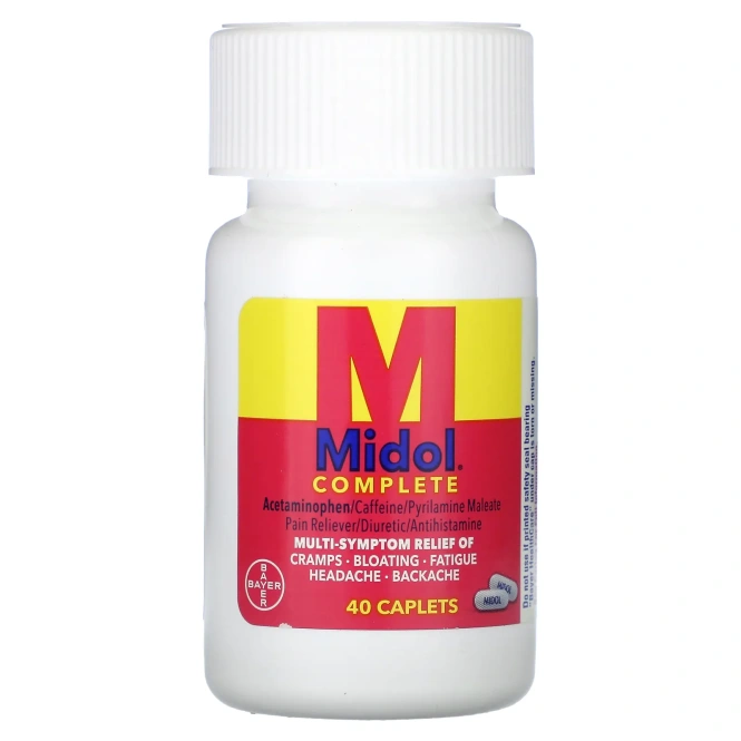 Midol, Полный комплекс, 40 капсул