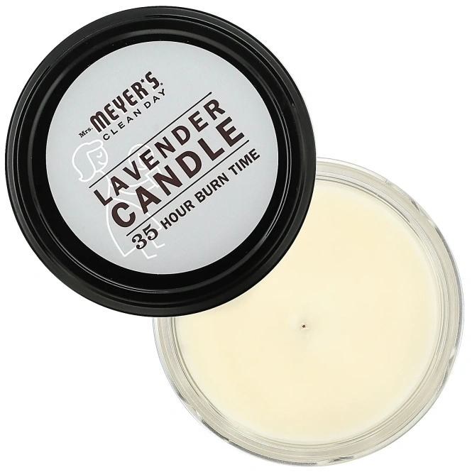 Mrs. Meyers Clean Day, Ароматические соевые свечи, с запахом лаванды, 7,2 унции