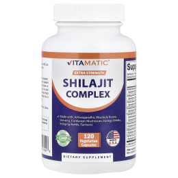 Vitamatic, комплекс с мумие, 120 вегетарианских капсул