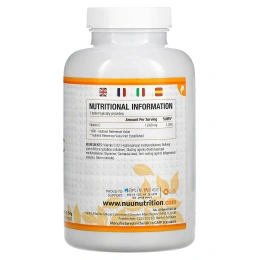 Nu U Nutrition, Витамин С, 1000 мг, 180 таблеток растительного происхождения