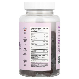 True Sea Moss, Жевательные мармеладки с морским мхом и бузиной, 60 шт.