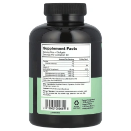 Legion Athletics, Рыбий жир Triton, 120 мягких таблеток