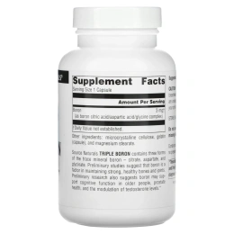 Source Naturals, Тройной бор, 3 мг, 200 капсул