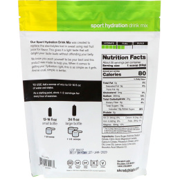 SKRATCH LABS, Sport Hydration Drink Mix, Lemon & Lime, 15.5 oz (440 g)