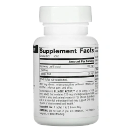 Source Naturals, Активные Эллаготанины, 300 мг, 60 таблеток