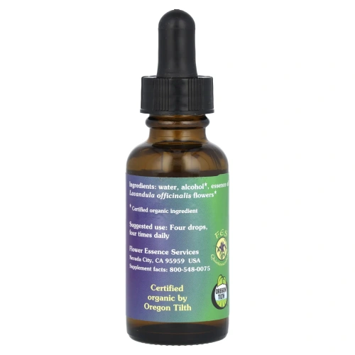 Flower Essence Services, цветочная эссенция, лаванда, 30 мл (1 жидк. унция)
