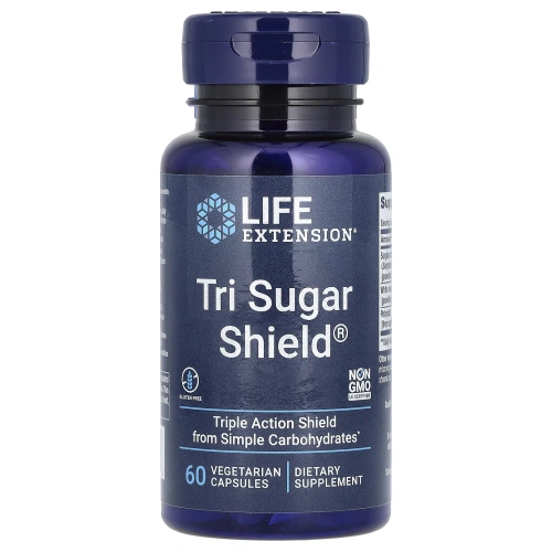 Life Extension, Tri Sugar Shield, 60 растительных капсул