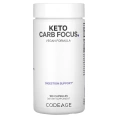 Codeage, Keto Carb Focus, 180 капсул