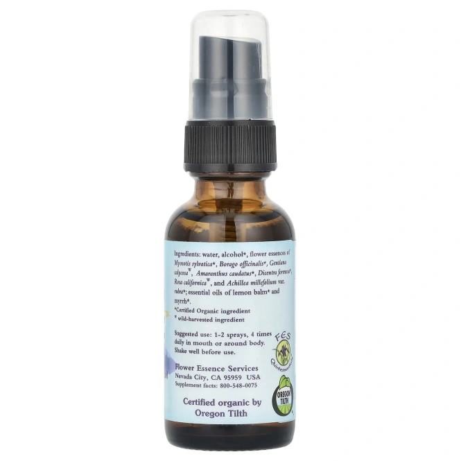 Flower Essence Services, Grief Relief ™, цветочная эссенция и эфирное масло, 30 мл (1 жидк. унц.)