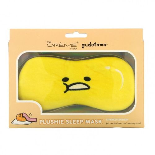 The Creme Shop, Plushie Sleep Mask, Gudetama, 1 штука, 2,92 унции (83 г)