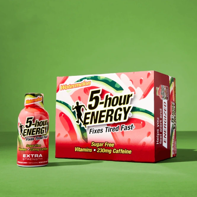 5 Hour Energy, Особо крепкий. Арбуз 12 бутылок