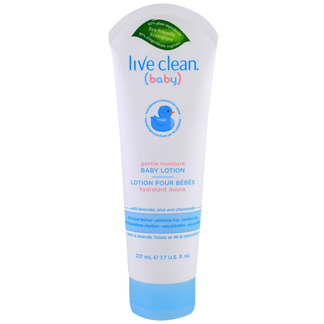 Live Clean, Для детей, мягкое увлажнение, детский лосьон, 7.7 унций (227 мл)