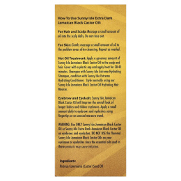 Sunny Isle, экстратёмное ямайское чёрное касторовое масло, 118,2 мл (4 жидк. унции)