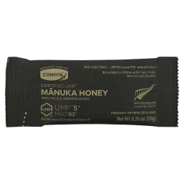 Comvita, Manuka Honey Singles, UMF 5+, MGO 83+, 12 пакетиков по 10 г (0,35 унции)