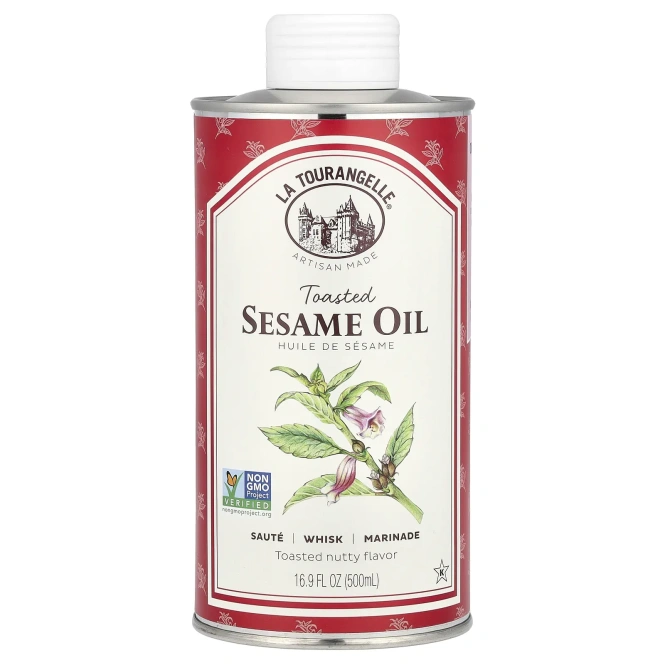 La Tourangelle, масло из обжаренного кунжута, 500 мл (16,9 жидк. унции)