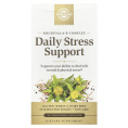Solgar, Daily Stress Support, родиола и комплекс витаминов группы B, 60 растительных капсул