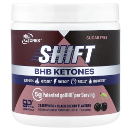 Real Ketones, Shift, порошковая смесь кетонов BHB, со вкусом черешни, 223 г (7,9 унции)