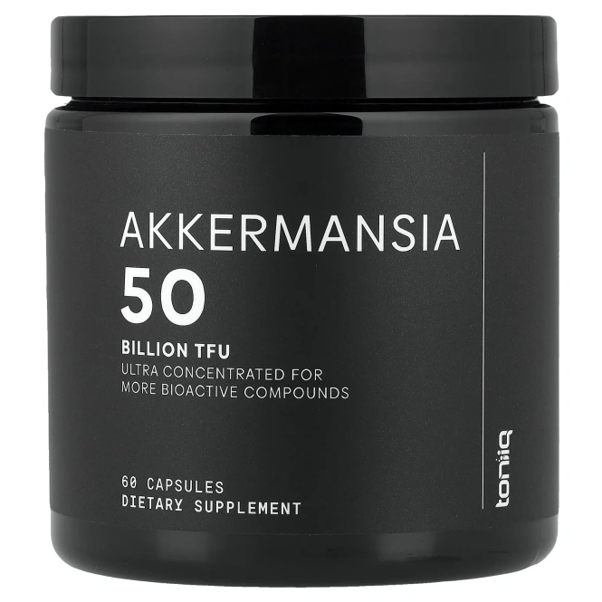 Toniiq, Akkermansia, 60 капсул