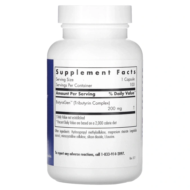 Allergy Research Group, ButyrEn, Масляная кислота 100 таблеток