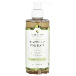 Tree To Tub, Шампунь для волос Soapberry, для всех типов волос, без запаха, 250 мл (8,5 жидк. унц.)