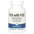 Lake Avenue Nutrition, PEA (пальмитоилэтаноламид) с PQQ, 30 растительных капсул