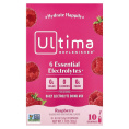 Ultima Replenisher, 6 Essential Electrolytes, ежедневная смесь для приготовления электролитов, малина, 10 пакетиков по 3,2 г (0,11 унции)